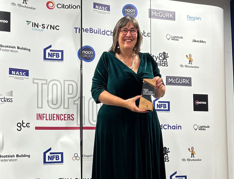 Image for Lisa Pogson named Local Hero - North East at national industry awards