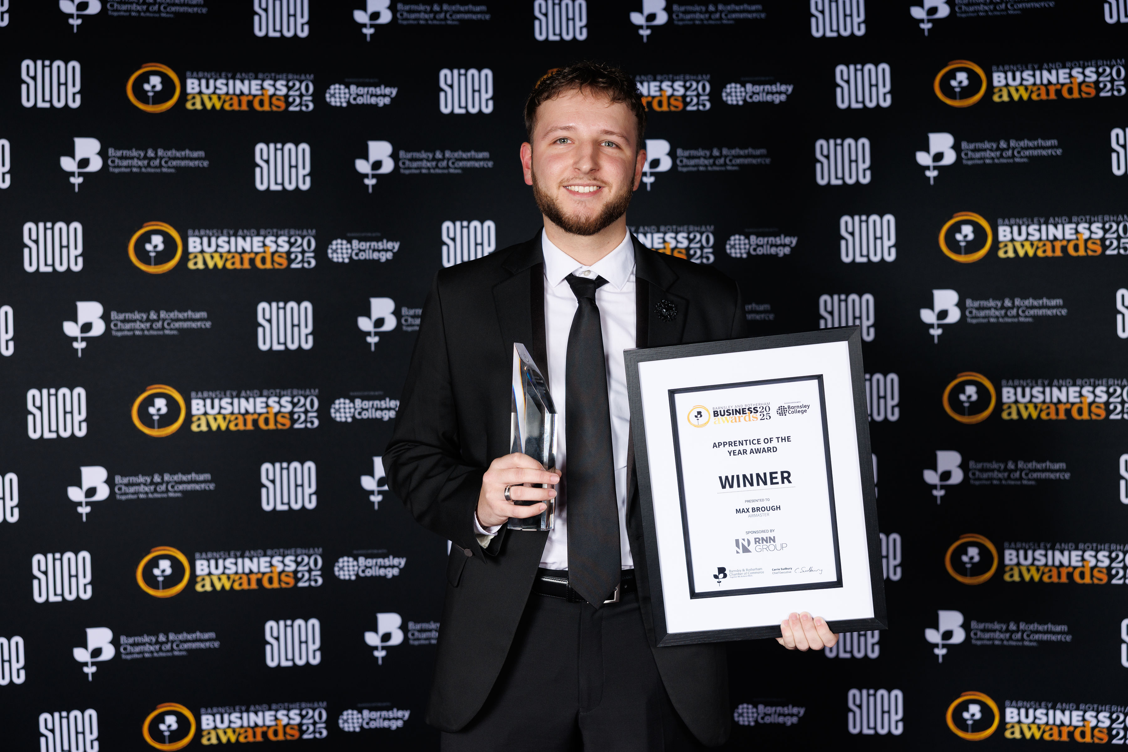 Thumbnail for Airmaster celebrates major win as Design Apprentice Max Brough is crowned Apprentice of the Year 2025 news article